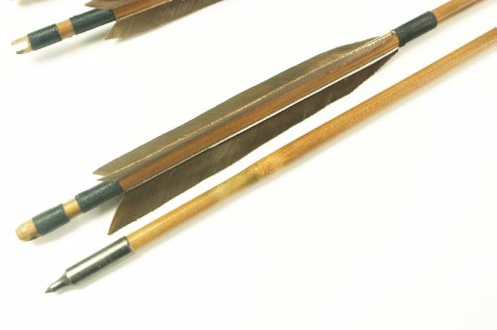 弓矢・竹矢 竹矢 四ツ矢 92.8cm 25g 宗次 | 古弓具 二月堂